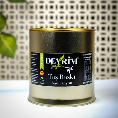 Siyah Zeytin Taş Baskı 2KG