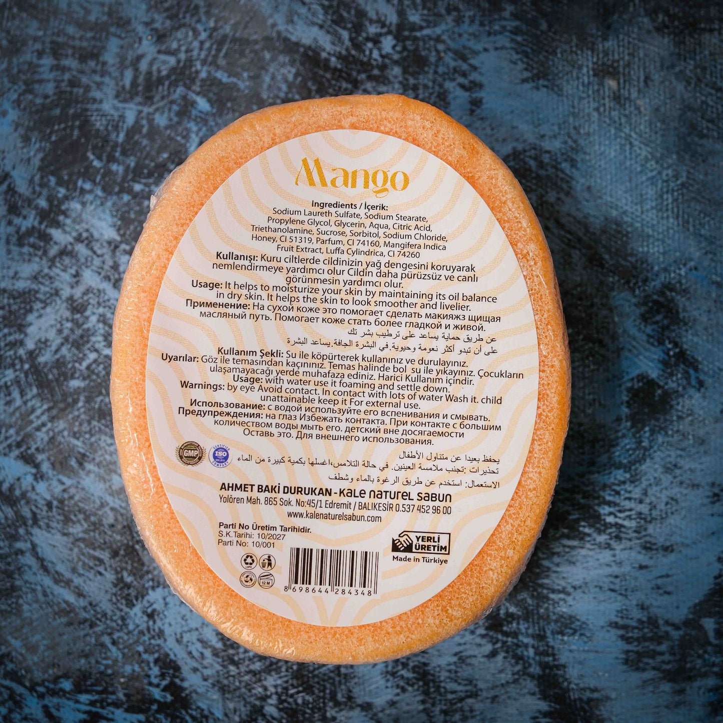 Purlavie Mango Süngerli Sabun - 100g